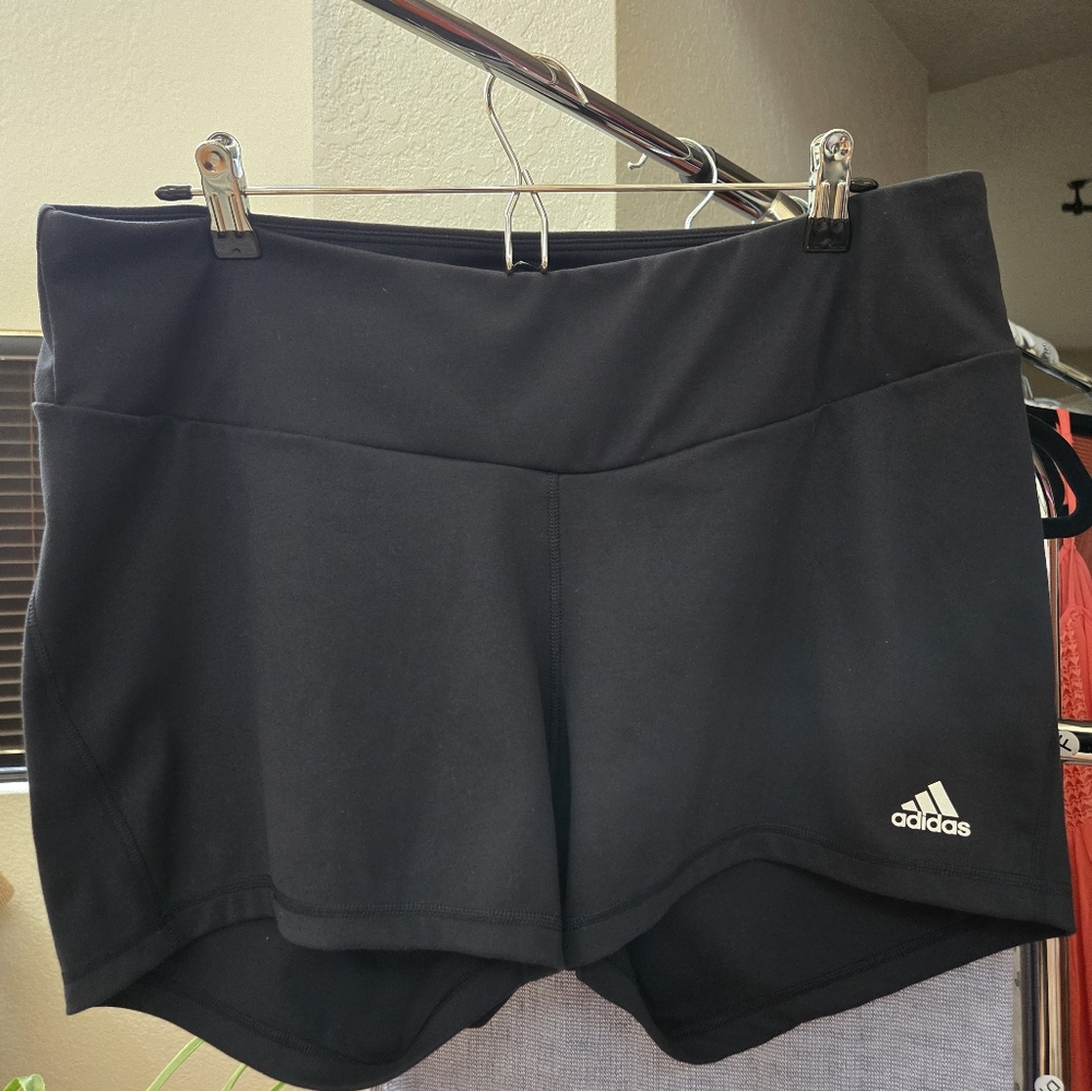 Adidas Black Performance Shorts